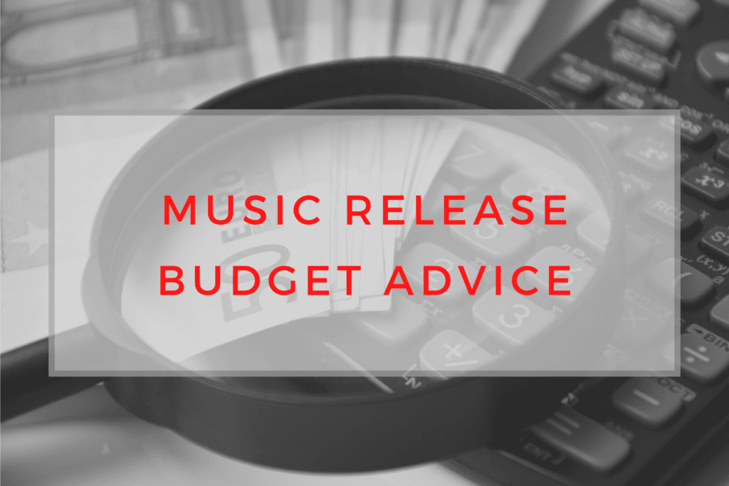 Music Release Budget Advice, quality features of musician websites