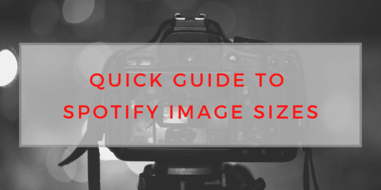 Spotify Image Sizes - Quick Guide To Spotify Image Specs - BlackbirdPunk