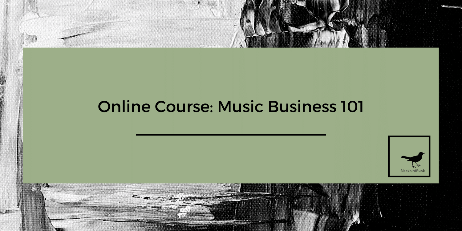 Online Course: Music Business 101