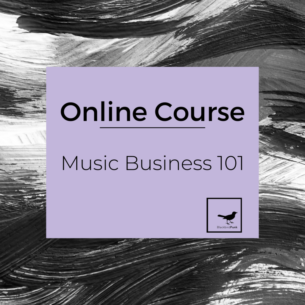 online course: Music Business 101